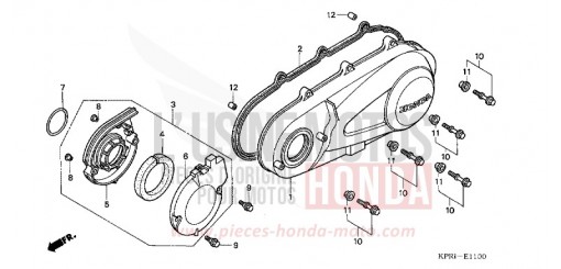 LEFT CRANKCASE COVER SH1503 de 2003